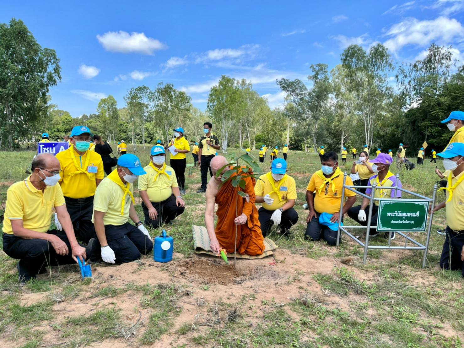 “จิตอาสาพัฒนาการปลูกต้นไม้” เนื่องในโอกาสวันเฉลิมพระชนมพรรษา พระบาทสมเด็จพระเจ้าอยู่หัว 28 กรกฎาคม 2565